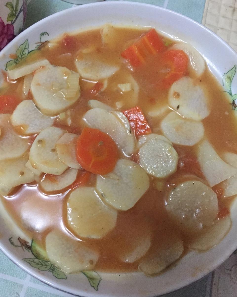 老丁的私房菜-清炒山药