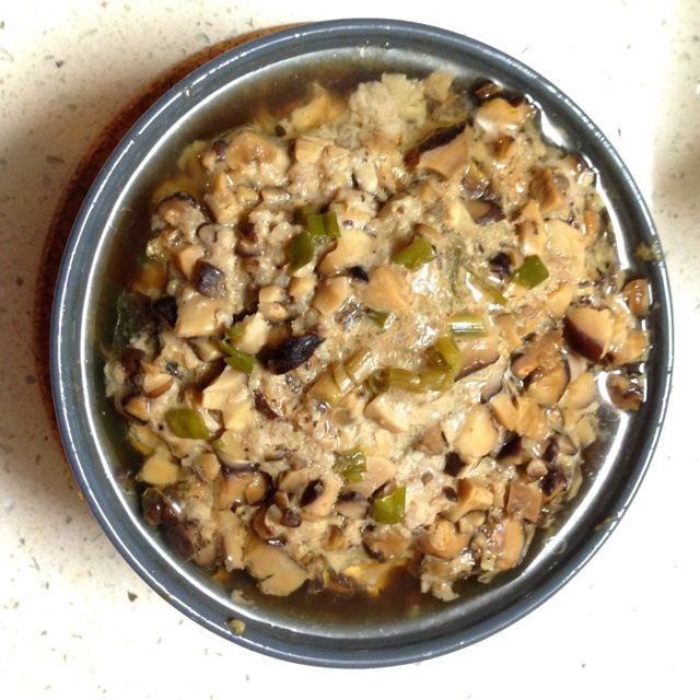 香菇蒸肉饼