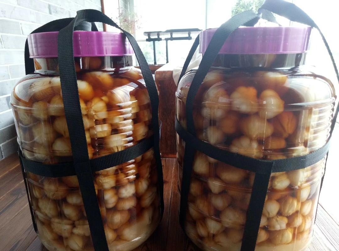 秘制糖醋土大蒜的做法