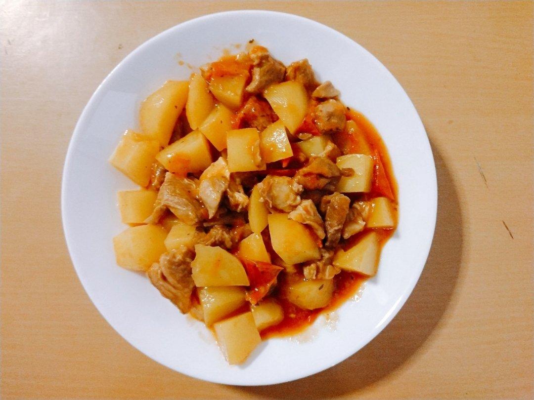 土豆炖牛肉