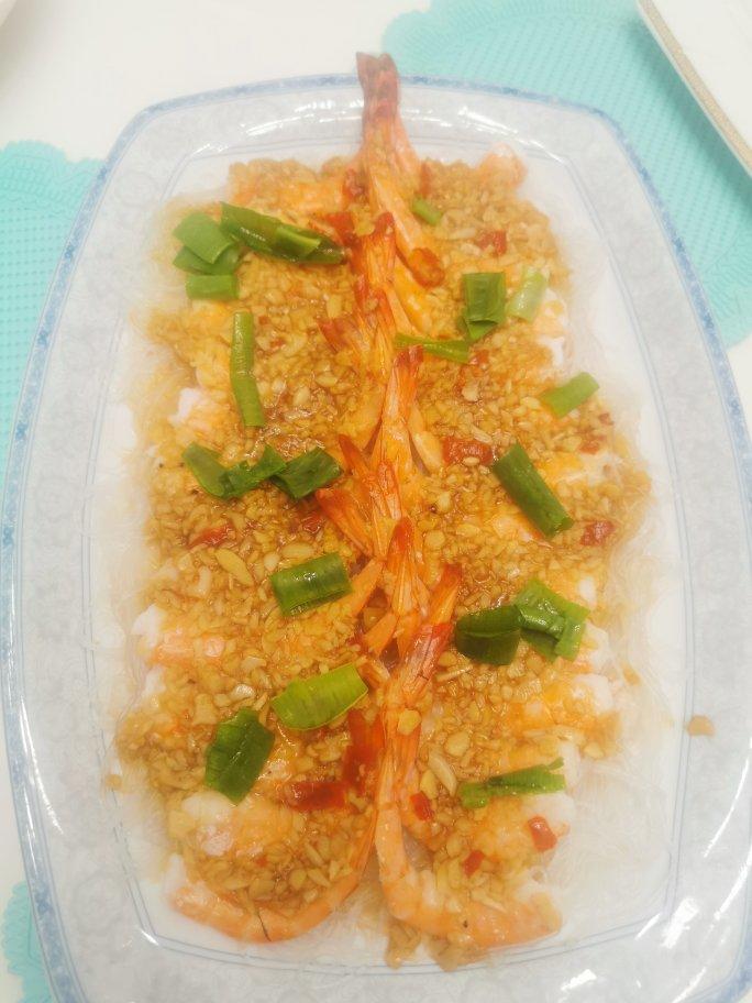 蒜蓉粉丝开背虾