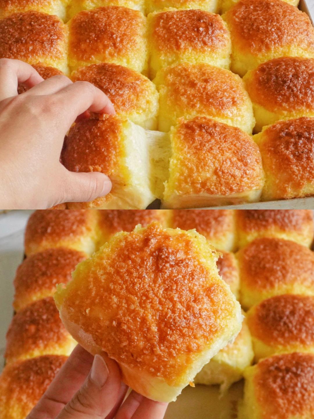 纯奶手撕吐司的做法 步骤1