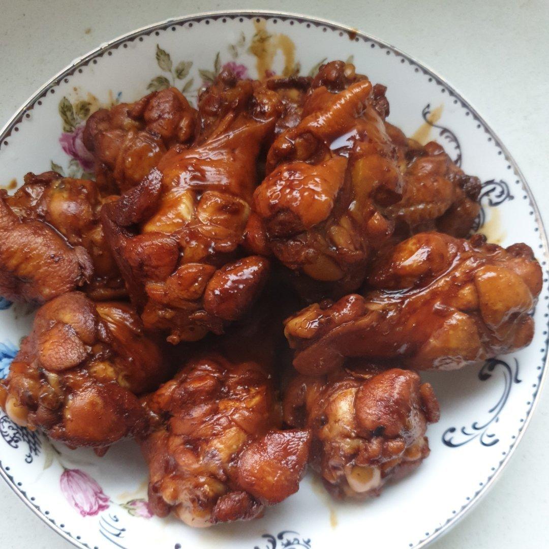 家常菜 可乐小鸡腿 小倪娜做的可乐小鸡腿赞 小鸡腿,小瓶可乐,料酒,姜