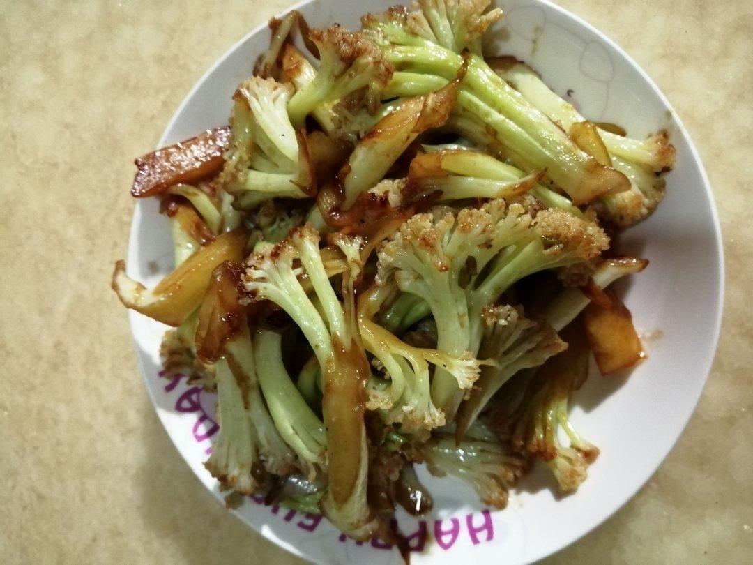 素炒花菜（爽脆）