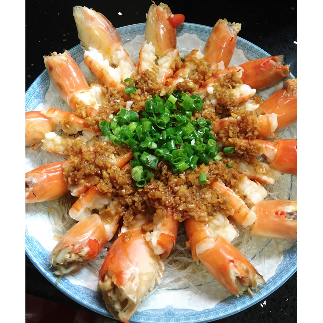 蒜蓉粉丝蒸虾