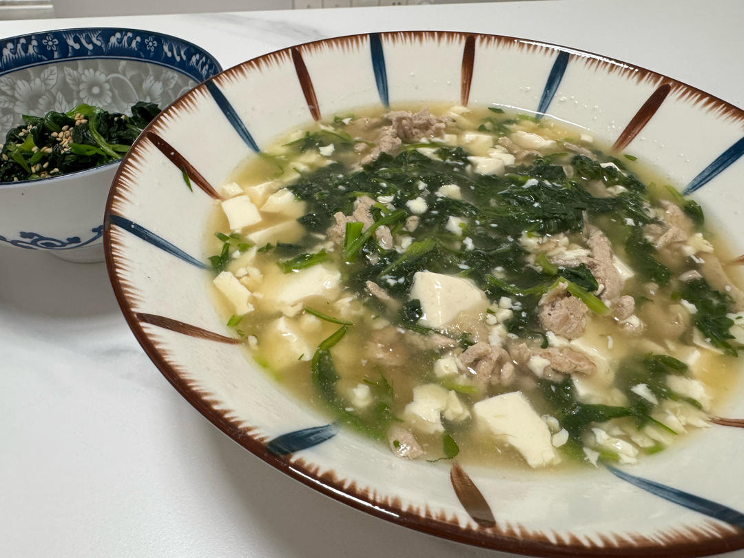 荠菜豆腐羹