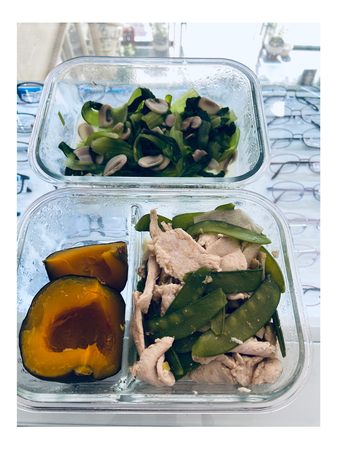 荷兰豆杏鲍菇嫩滑鸡片