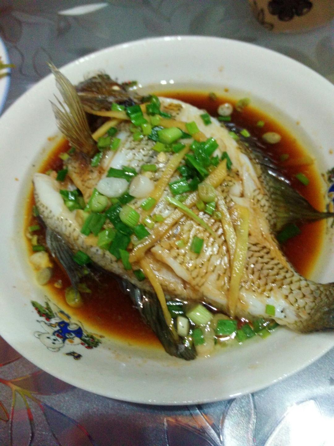清蒸太阳鱼