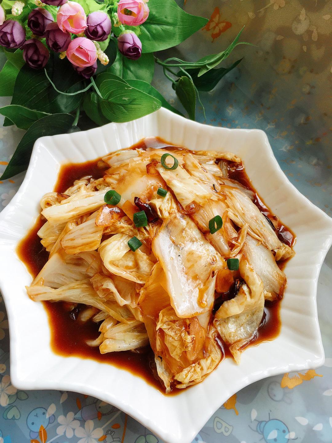 【醋溜白菜的做法步骤图,醋溜白菜怎么做好吃】一颗糖572196_下厨房