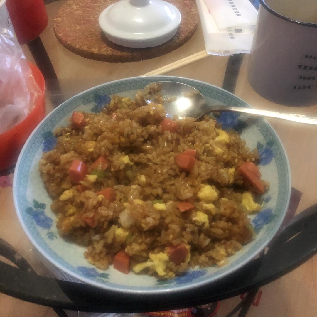 酱油炒饭(超级简单)