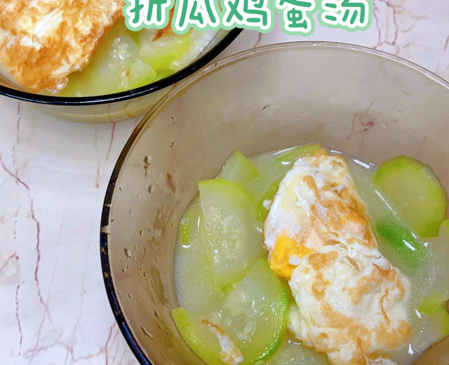 折瓜（毛瓜）鸡蛋汤的做法