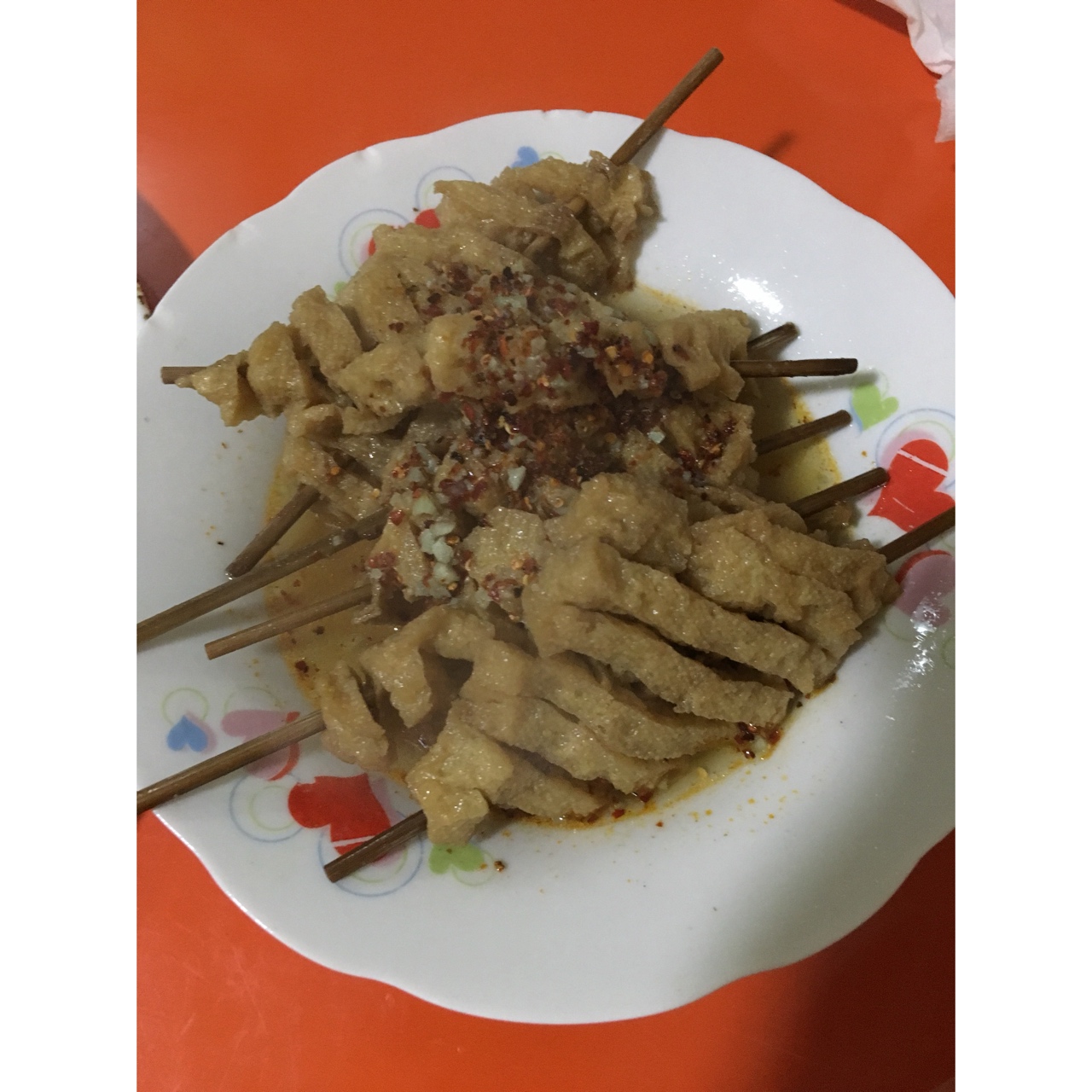 鸡汤豆腐串