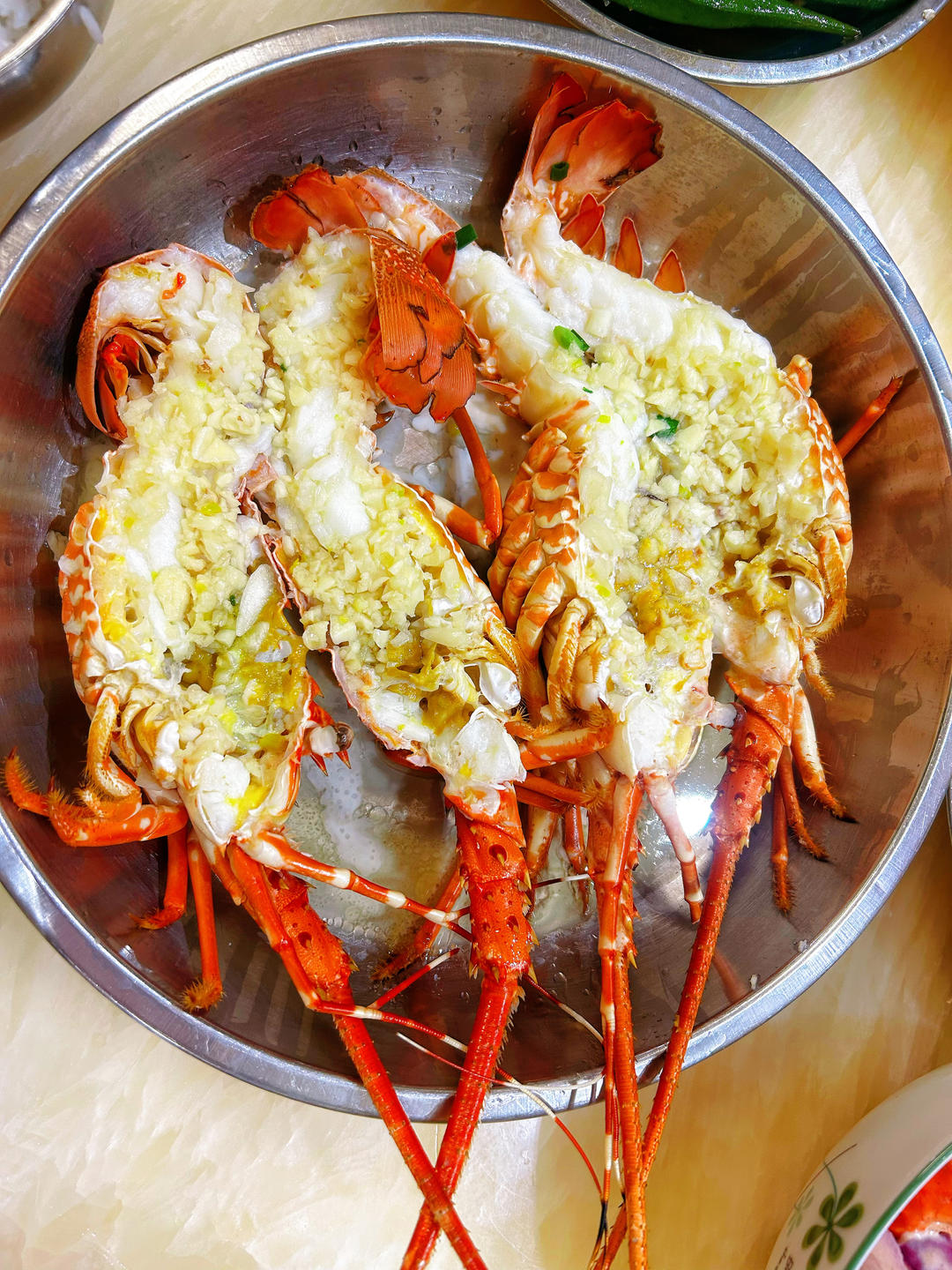 蒜蓉粉丝蒸龙虾（小青龙）