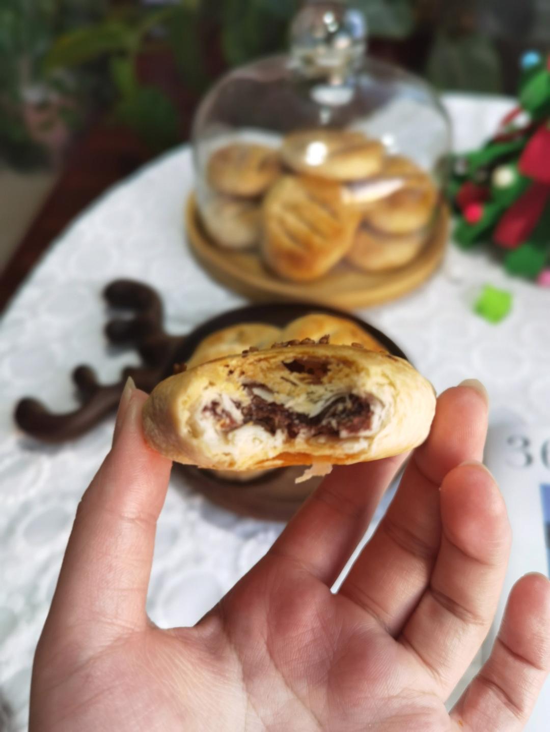 红豆酥饼
