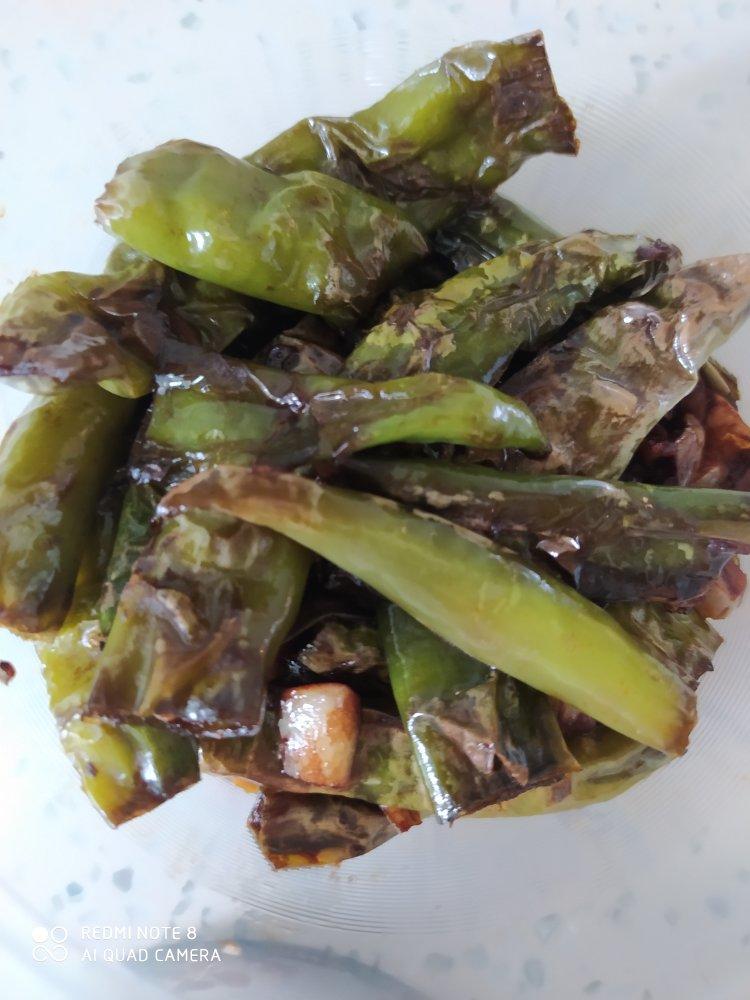mishan做的油焖辣椒咸菜
