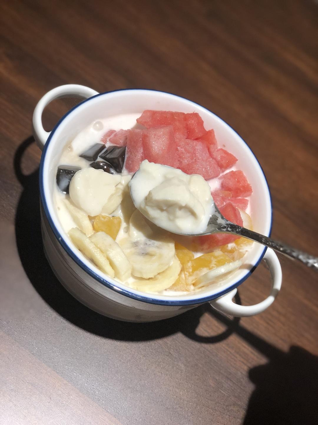 小美版水果豆花