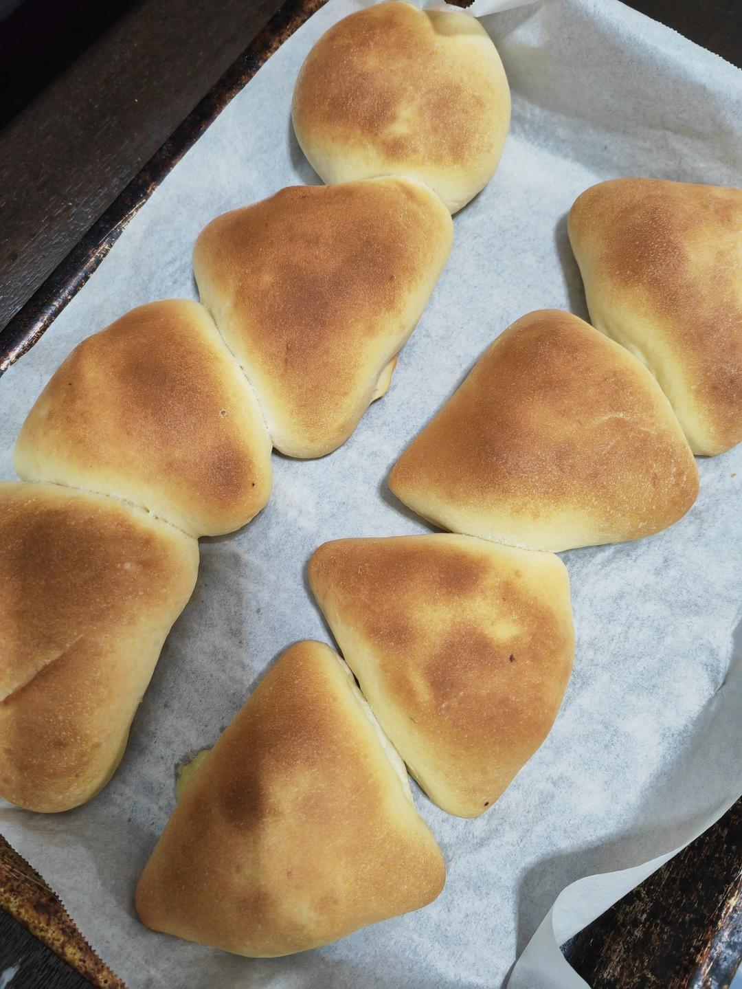 波兰种汉堡胚（鸡蛋牛奶版）➕鸡排包