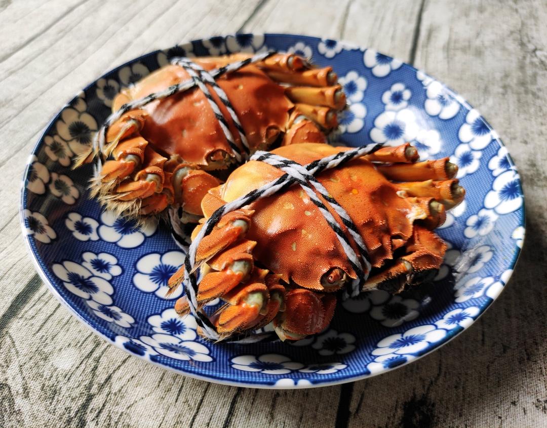 清蒸大闸蟹