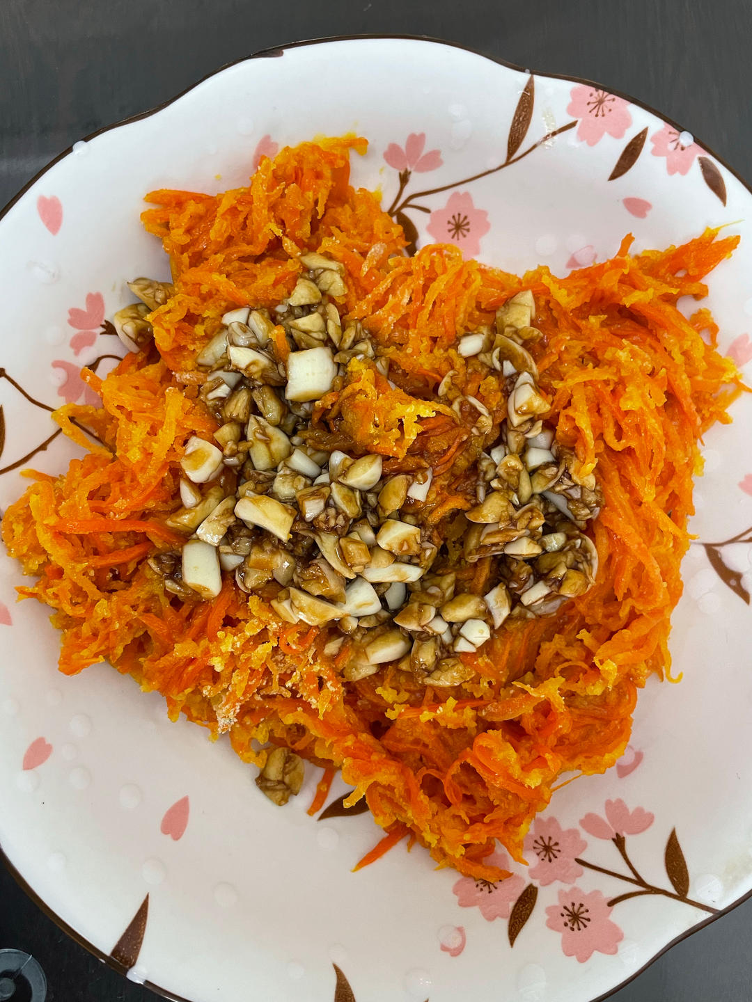 蒸胡萝卜丝-河南特色家常蒸菜