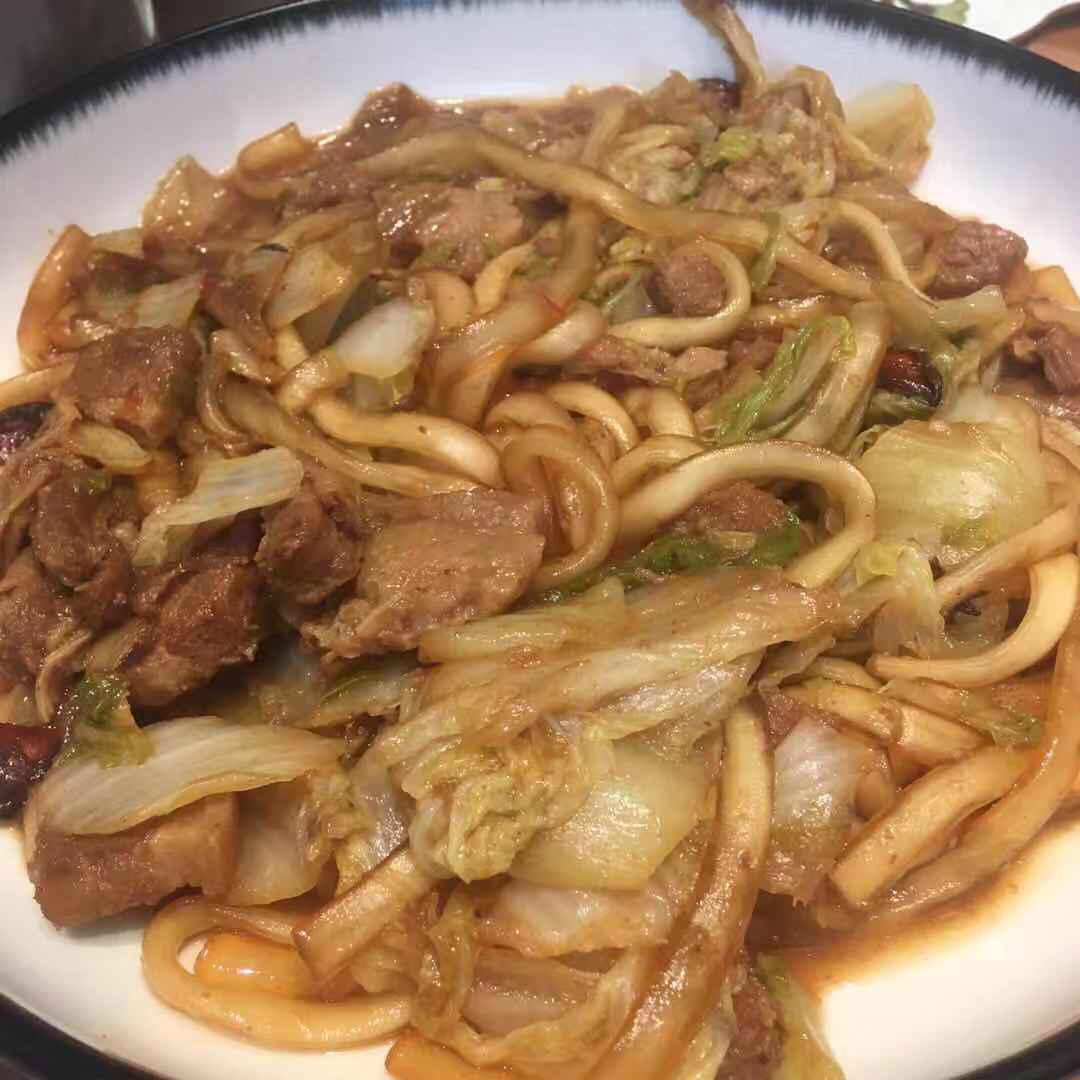 地道东北猪肉白菜炖粉条