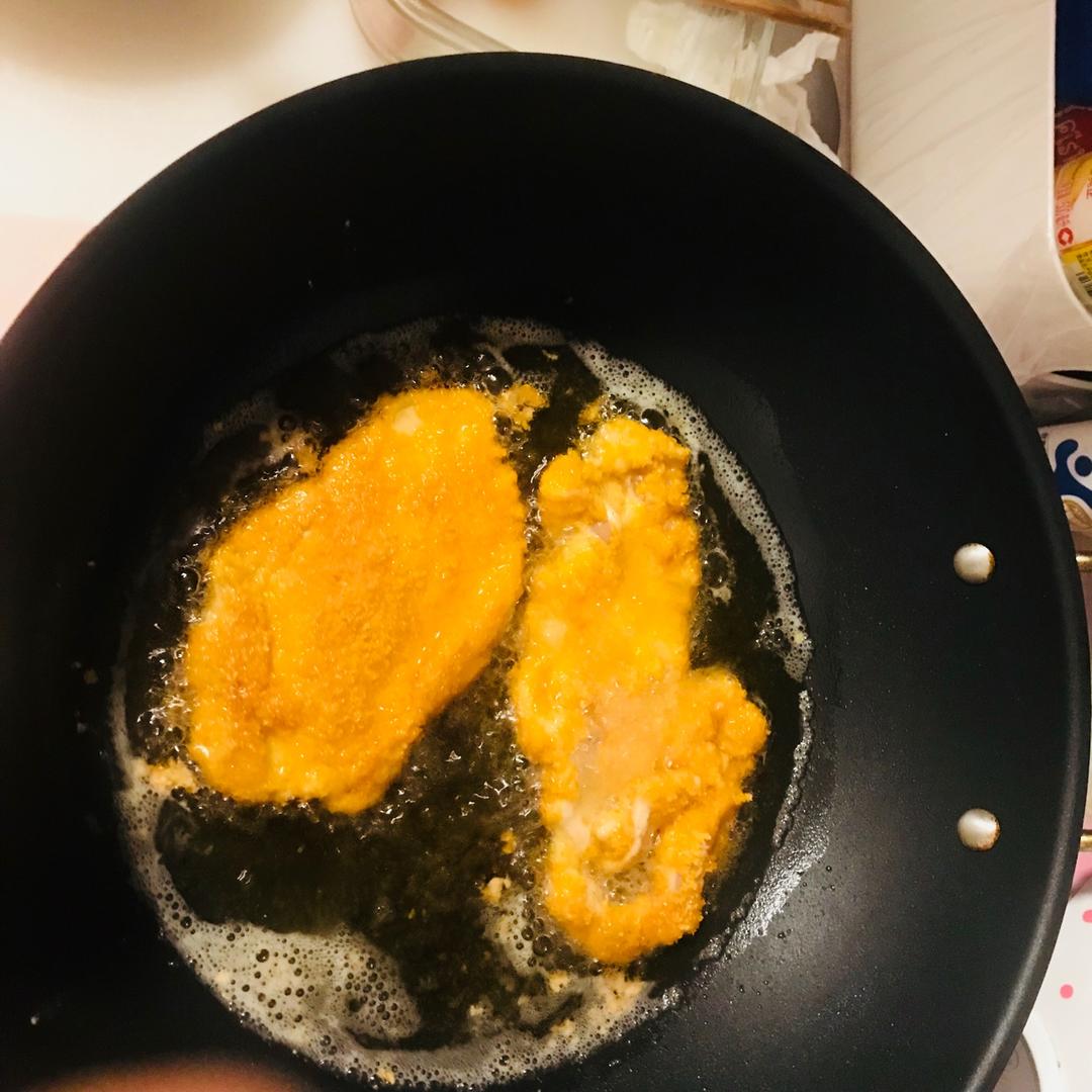 超简单的家庭版炸鸡排