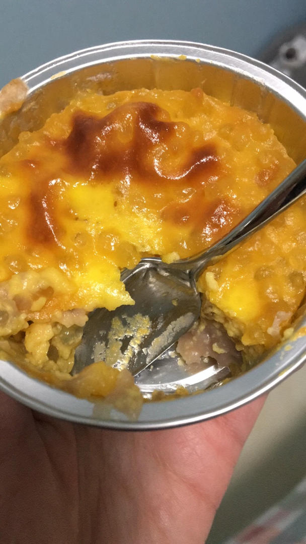 焗荔蓉西米布甸