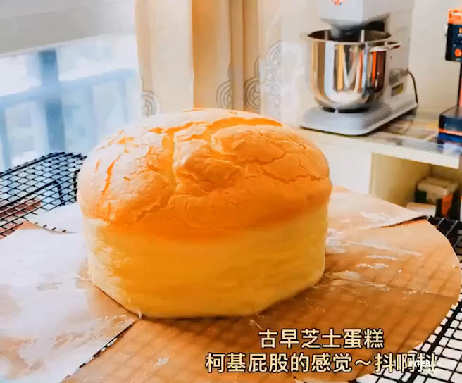 堪比柯基屁股
爆浆芝士🧀古早蛋糕