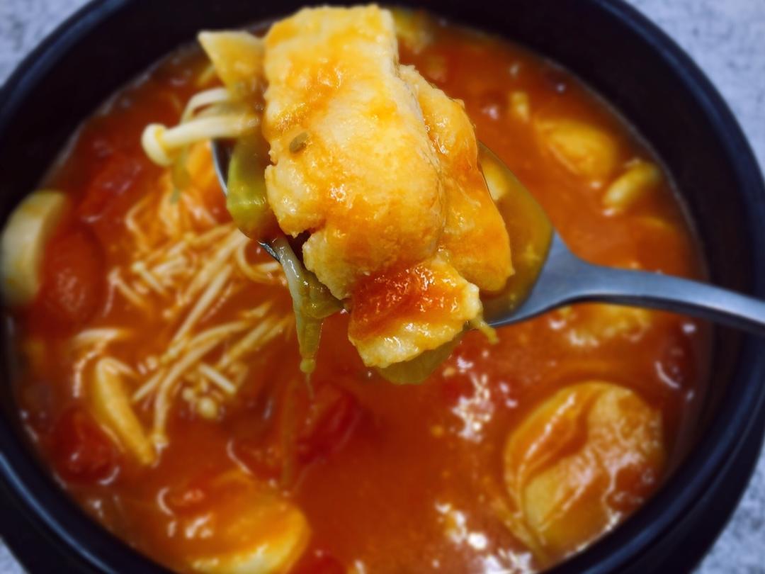 龙利鱼豆腐煲