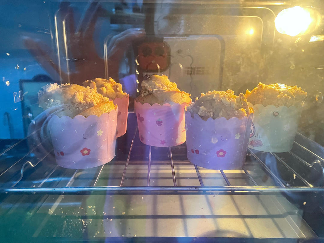 低油少糖香蕉核桃蛋糕