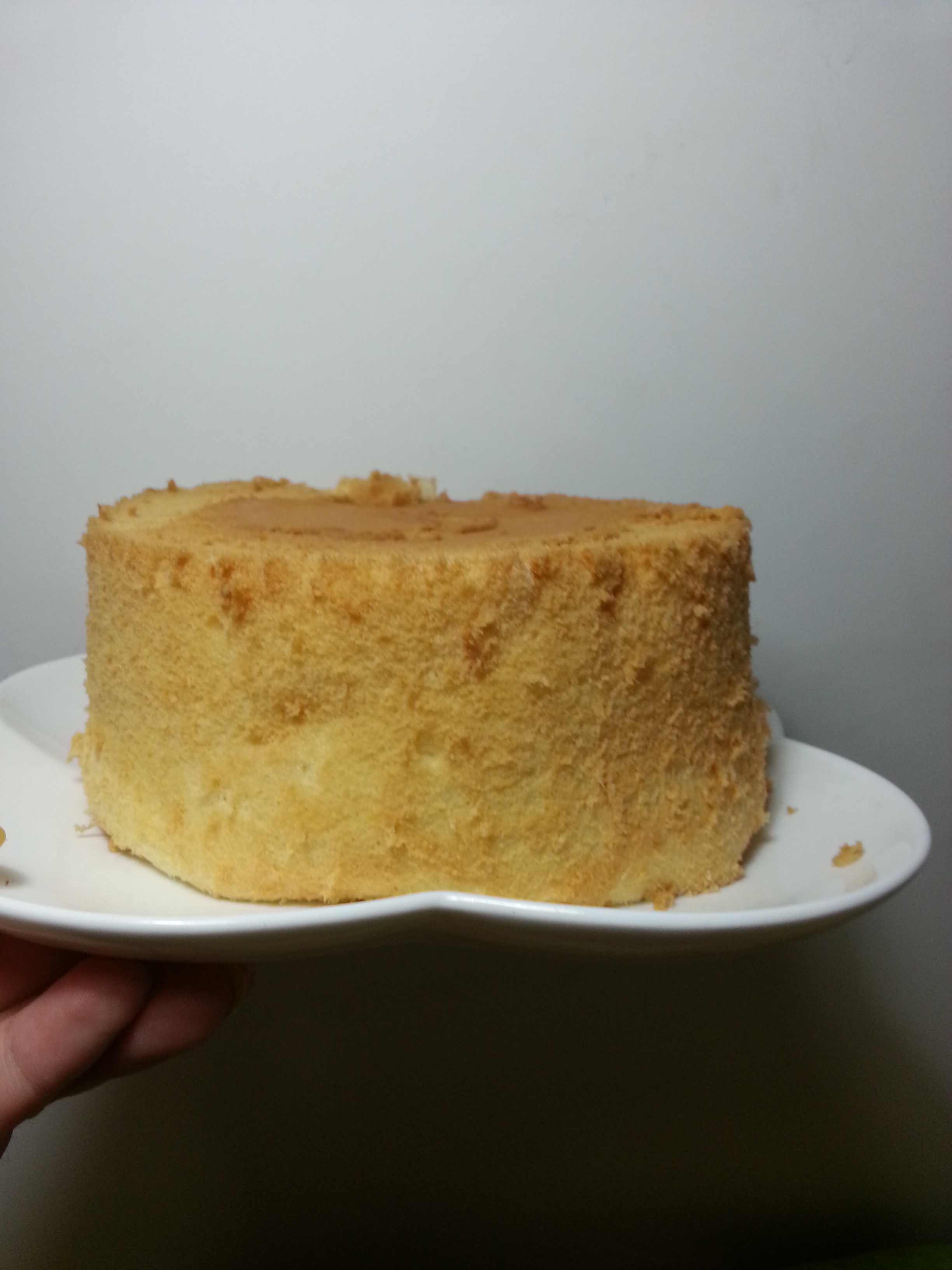 6寸原味戚风蛋糕