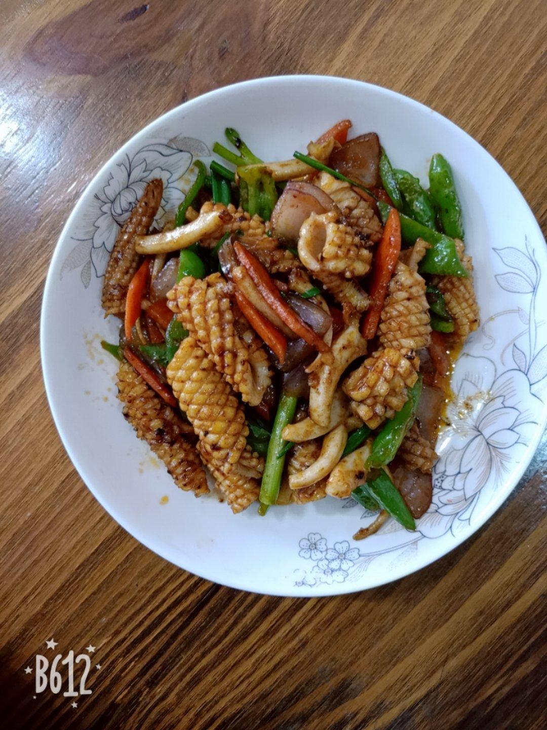 爆炒鱿鱼—海岛小妹