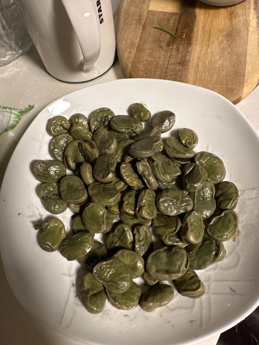 无比鲜美的葱油蚕豆