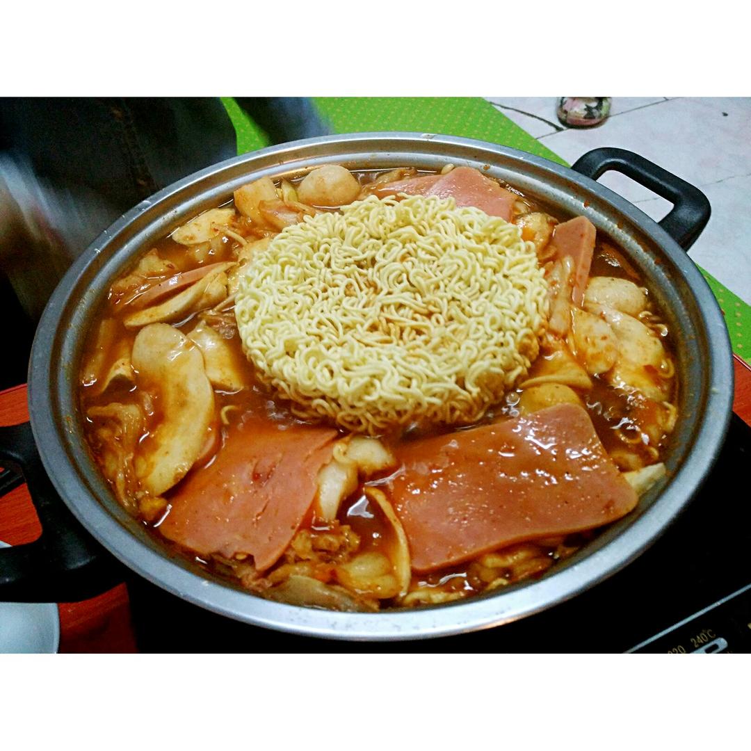 韩国部队锅拉面锅（超好吃）