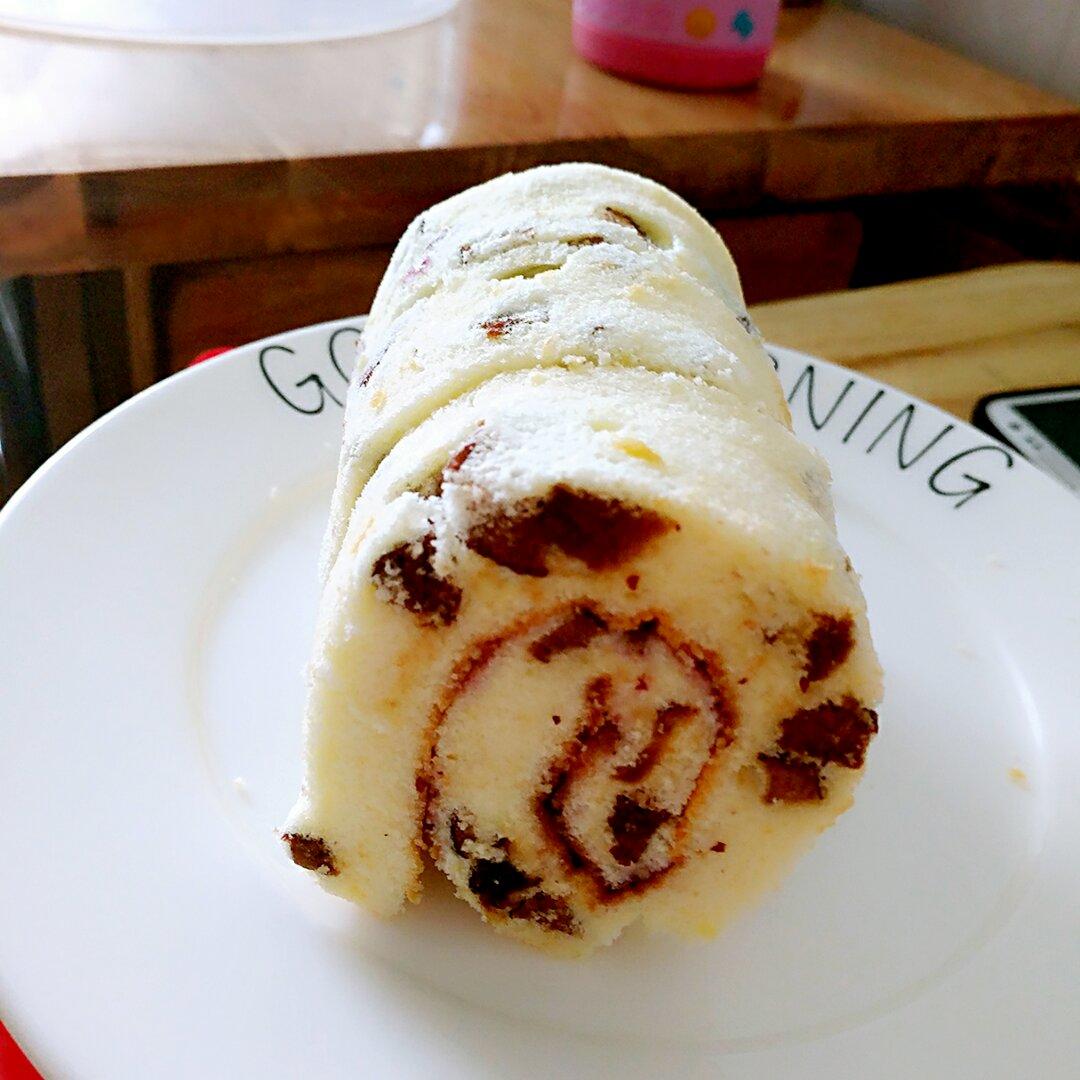 红枣蛋糕卷