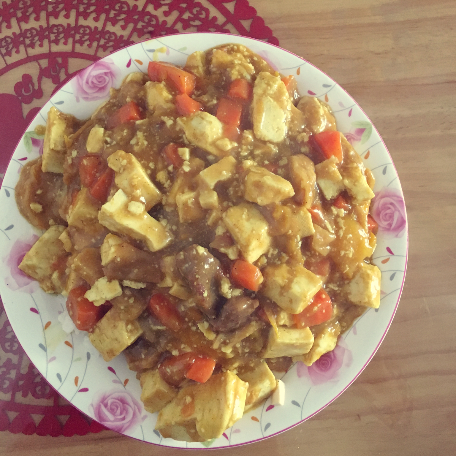 咖喱豆腐