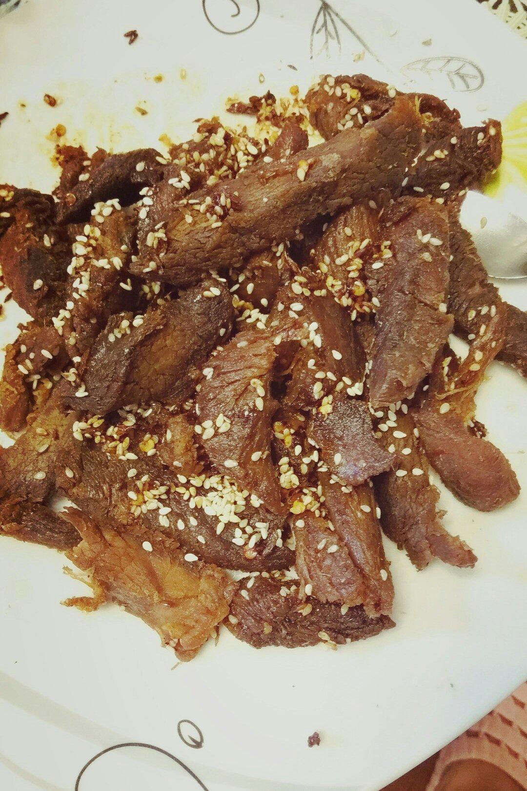 麻辣牛肉干