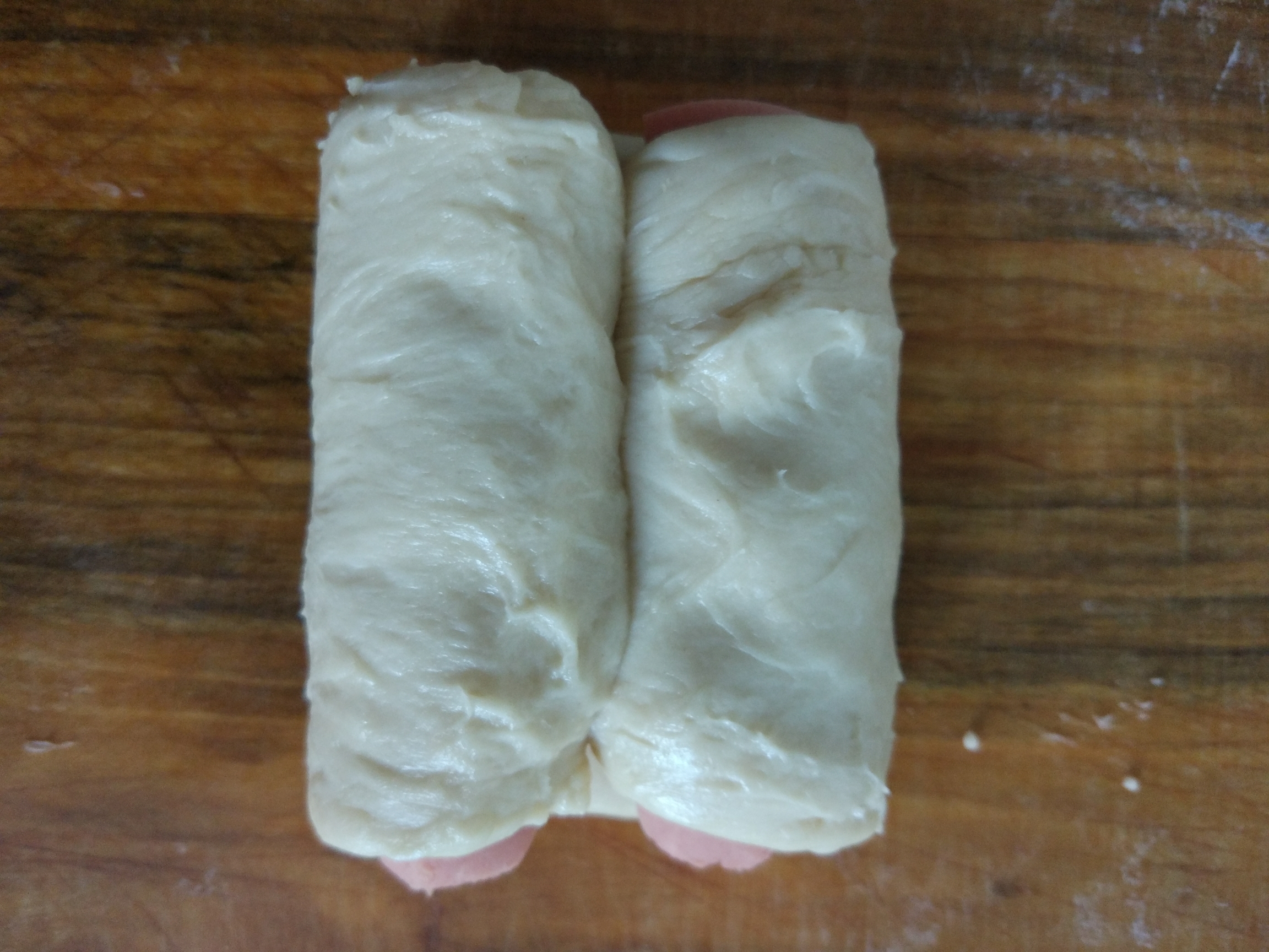 非比寻肠面包(一次发酵，超软，拉丝)的做法 步骤6