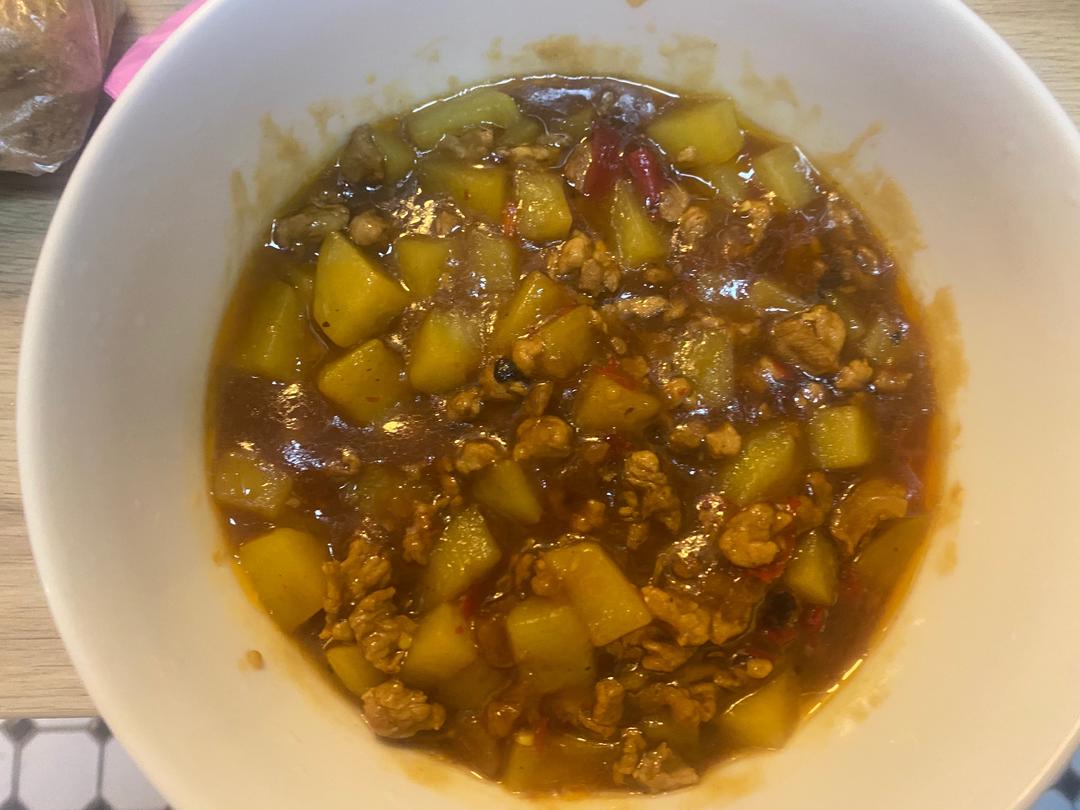 土豆肉丝辣酱的做法