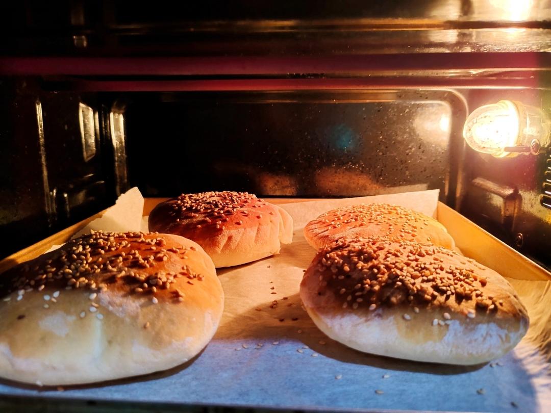 烤箱版小烧饼。