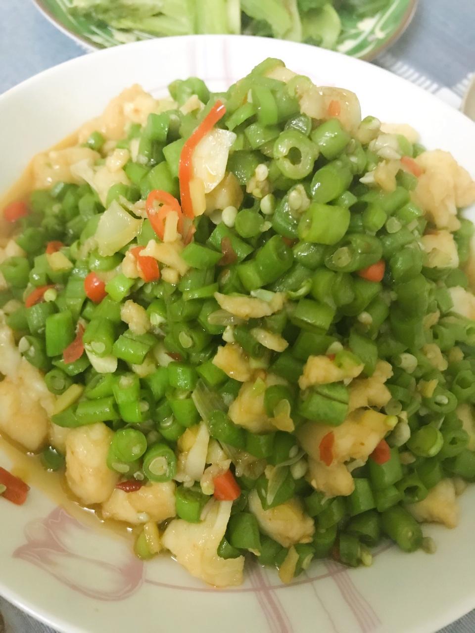 肉沫豆角下饭菜