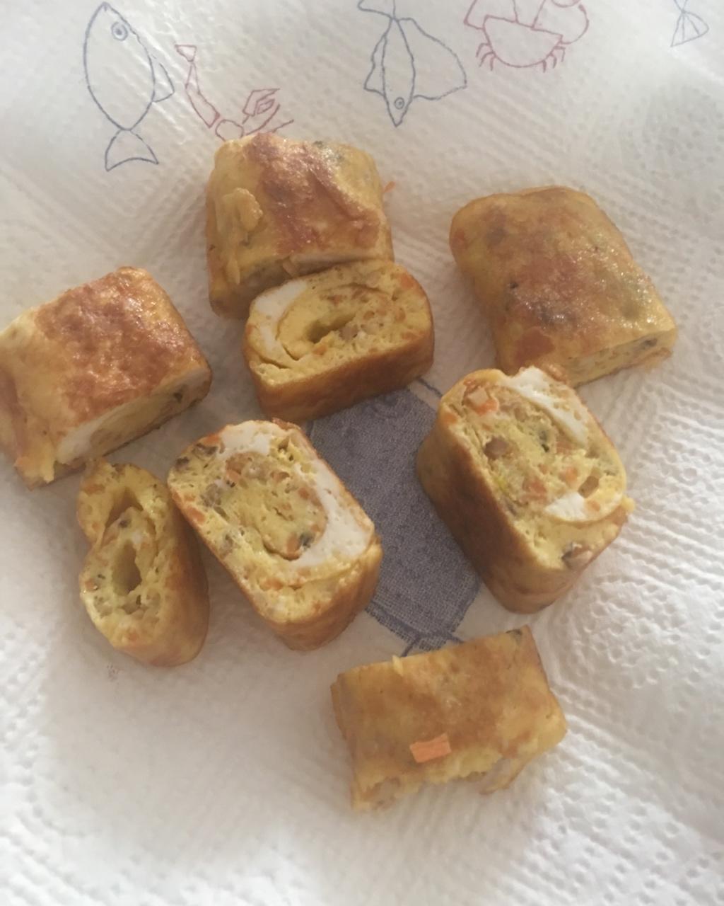 宝宝辅食：厚蛋烧（12m+）