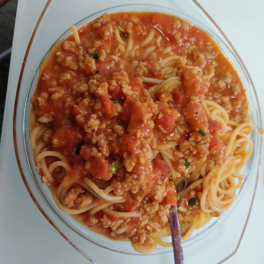 番茄肉酱意面