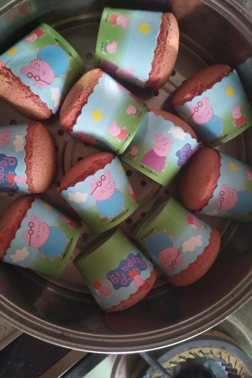 纸杯蛋糕 8寸戚风蛋糕的量