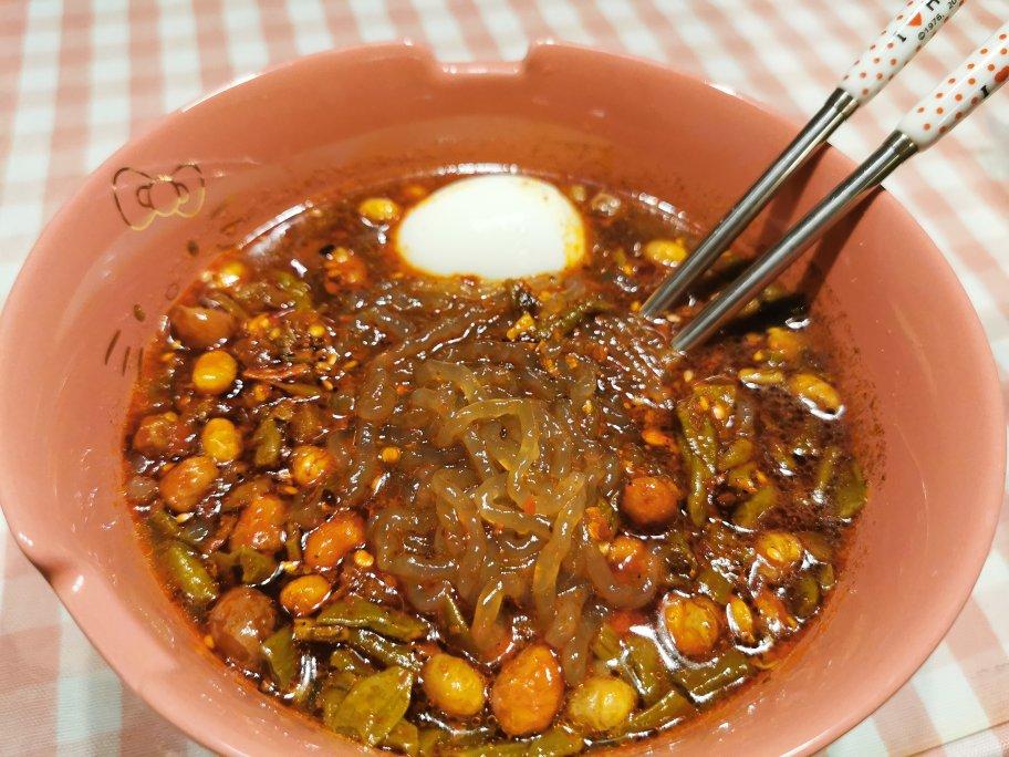 【酸辣粉】黄豆、豇豆不能少！