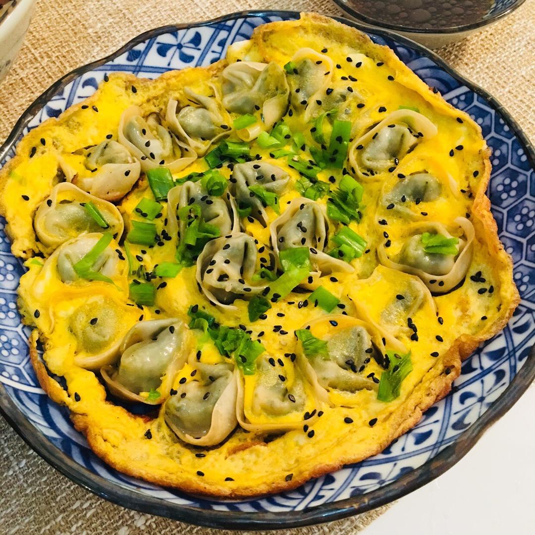 懒人快手抱蛋煎饺