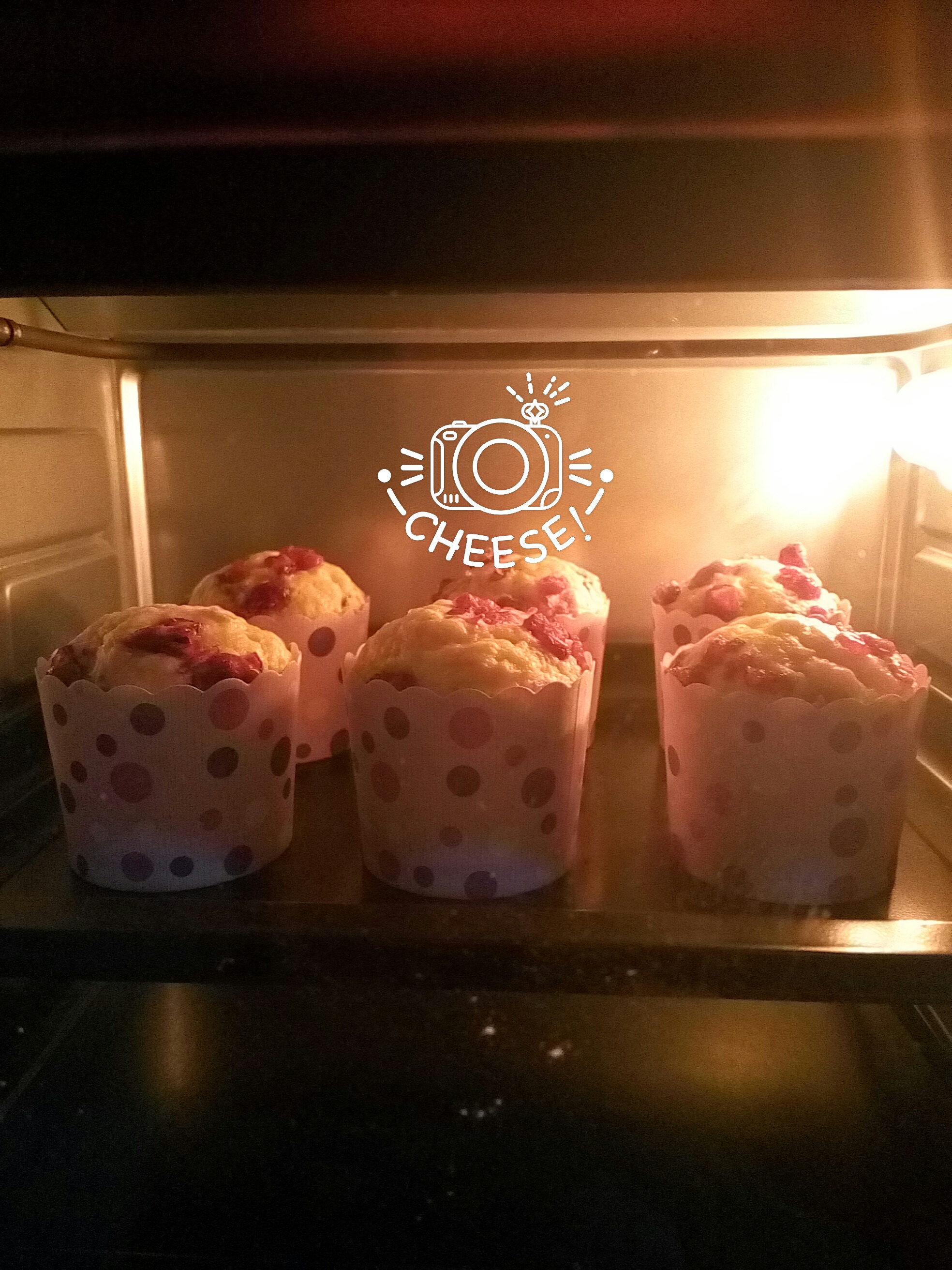 少女心的香蕉蔓越莓玛芬