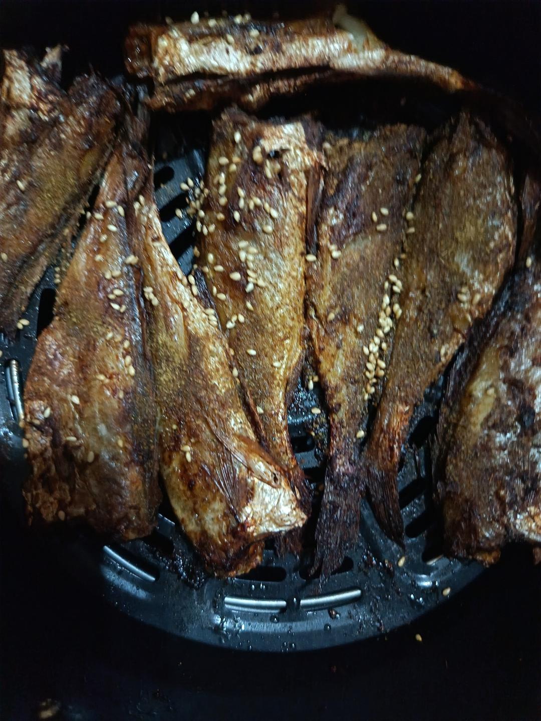 #零厨艺#香烤多春鱼（空气炸锅版）