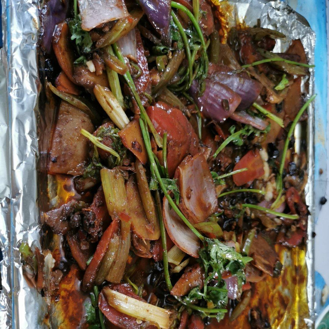 烤箱版辣烤江团