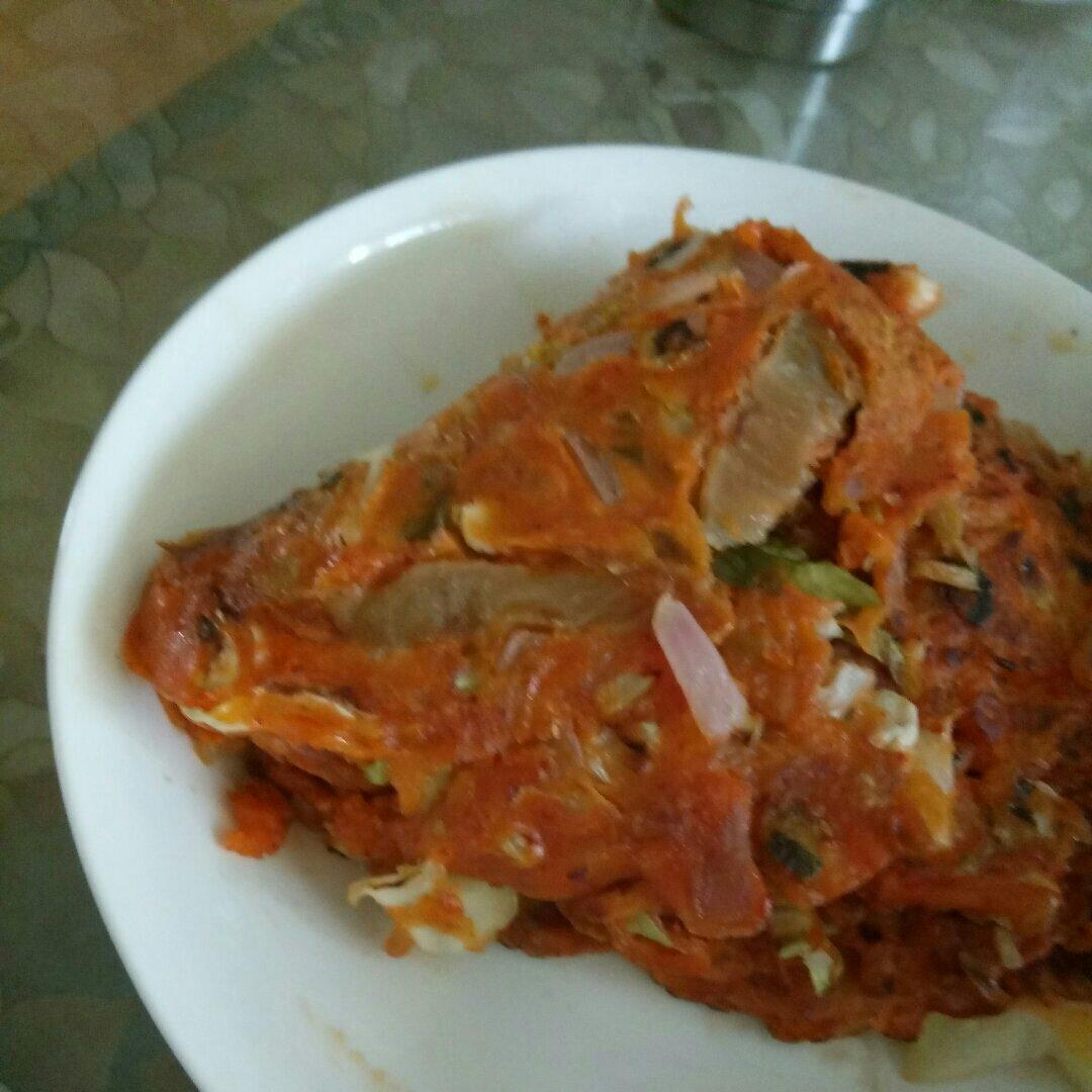 堂妈教你做泡菜饼