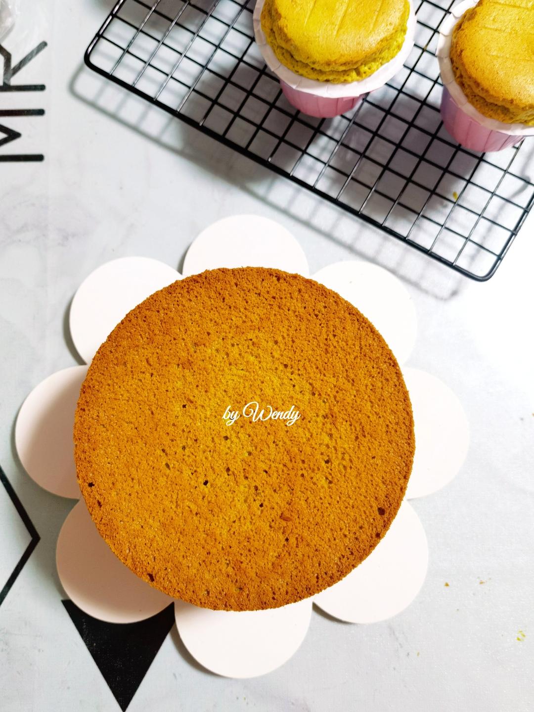 《Tinrry+》新加坡明星同款伴手礼绿蛋糕！斑斓椰香戚风（6英寸加高中空配方）